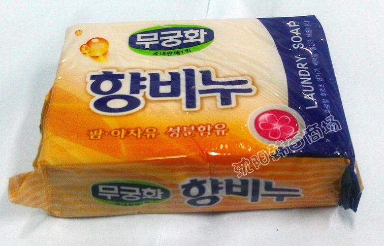韩国进口吴琼花芳香洗衣皂230g 韩国商品批发